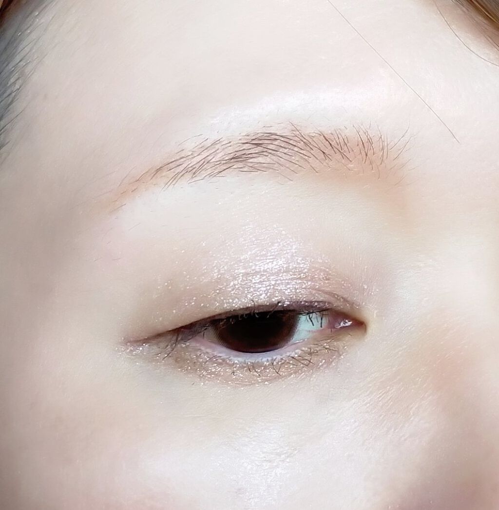 フーミー シングルラメシャドウ/WHOMEE/単色アイシャドウを使ったクチコミ（2枚目）