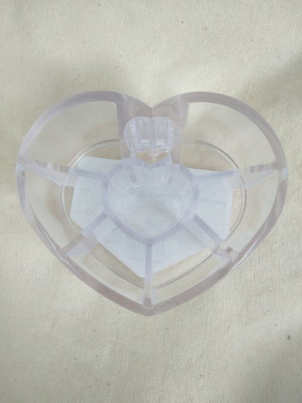 メイク小物スタンド(ハート)/DAISO/その他を使ったクチコミ(2枚目)