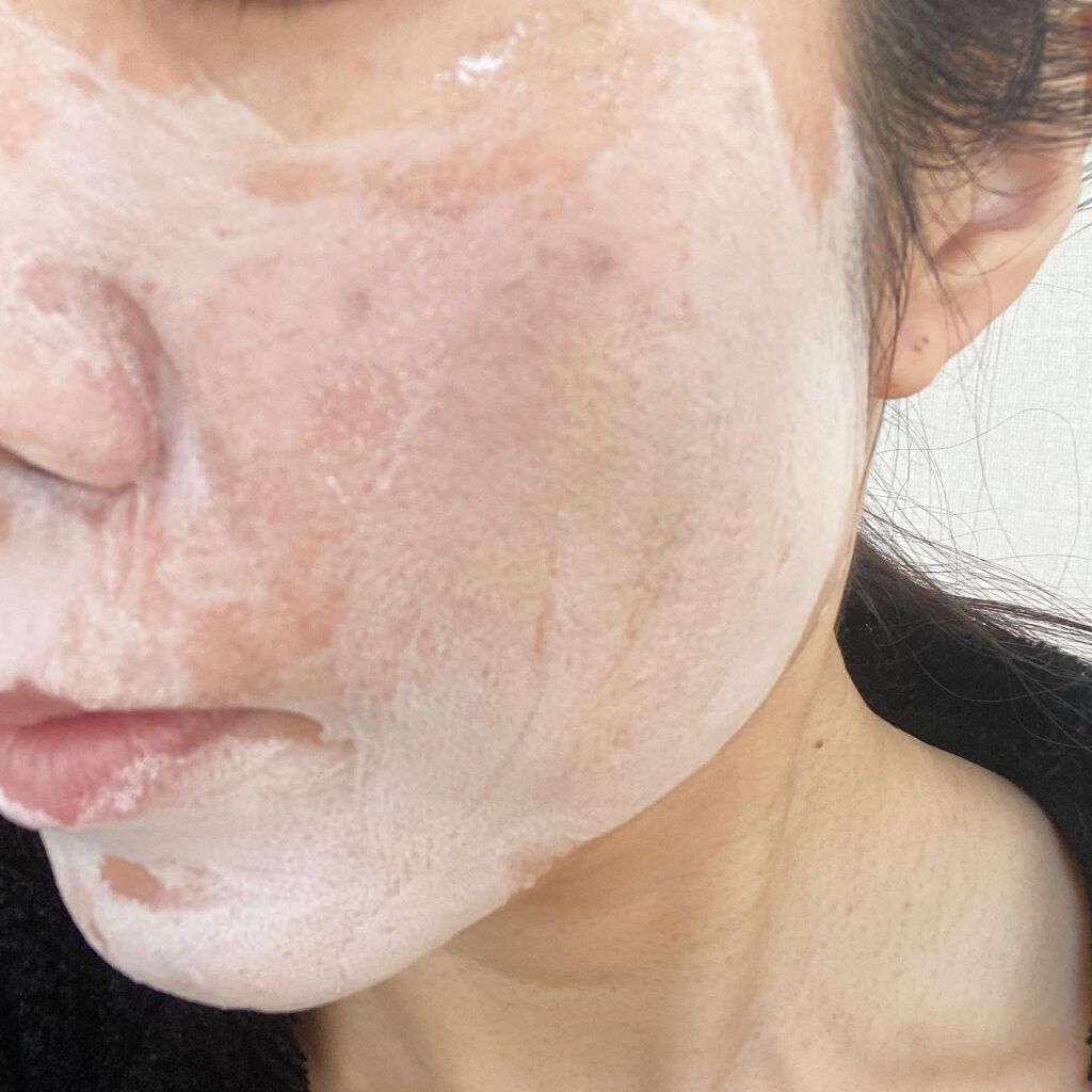 KC むきタマつるん 発泡美容液クレンジング/ハーブ健康本舗/クレンジングジェルを使ったクチコミ(5枚目)