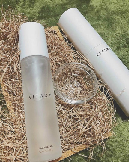 バランシングウォータージェル/ViTAKT/オールインワン化粧品を使ったクチコミ(2枚目)