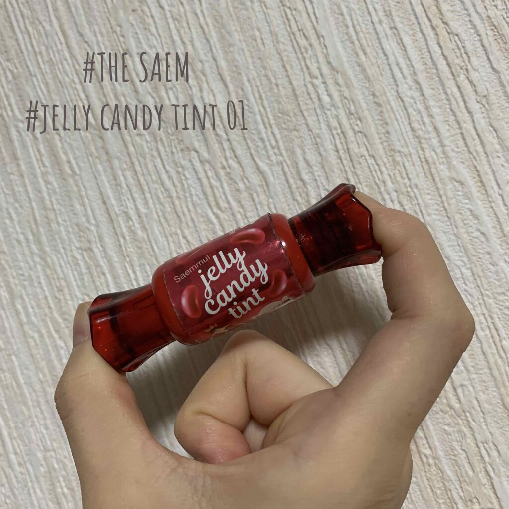 ジェリー キャンディー ティント/the SAEM/リップティントを使ったクチコミ（3枚目）
