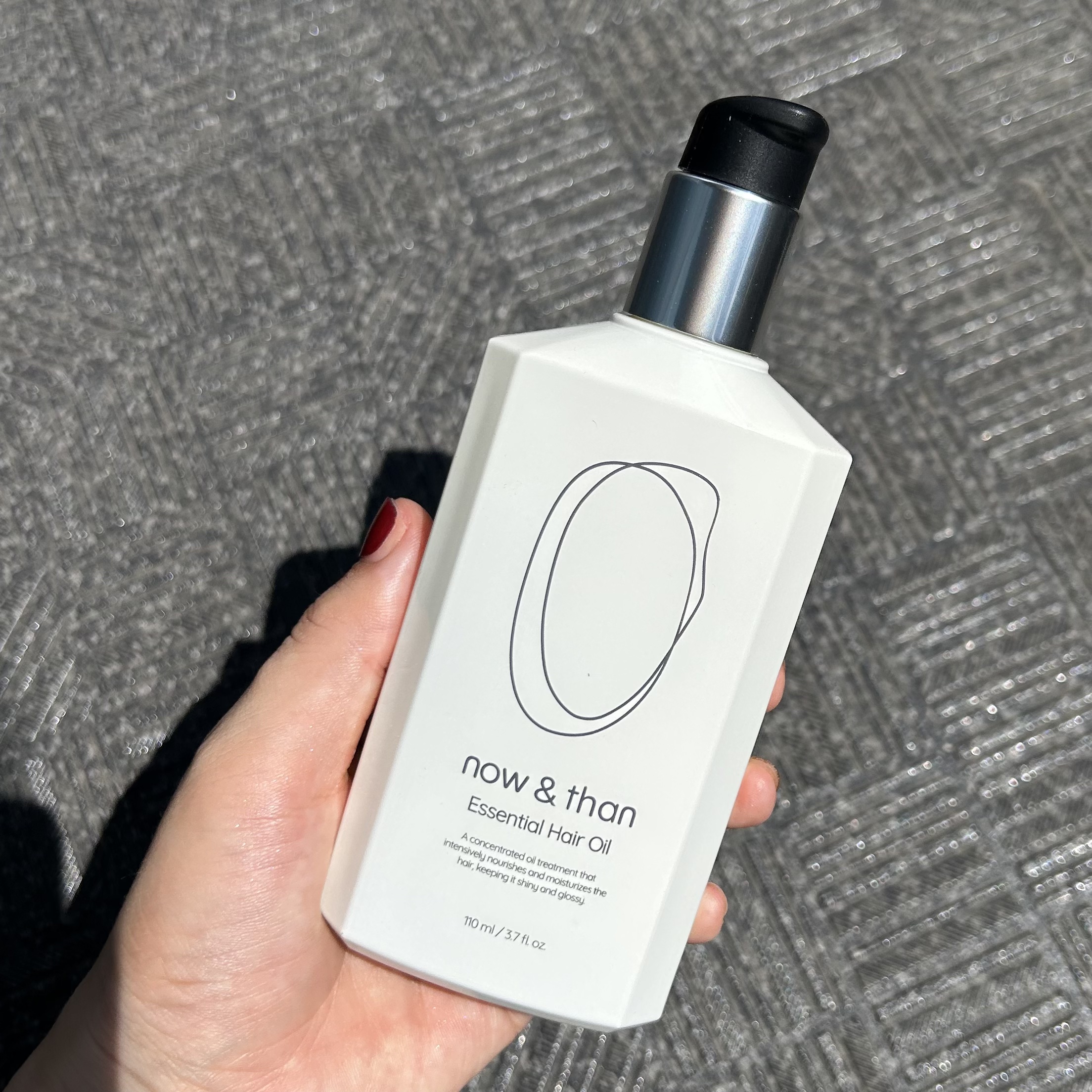 ナウアンドダン エッセンシャルヘアオイル/now & than（ナウアンドダン）/ヘアオイルを使ったクチコミ（1枚目）