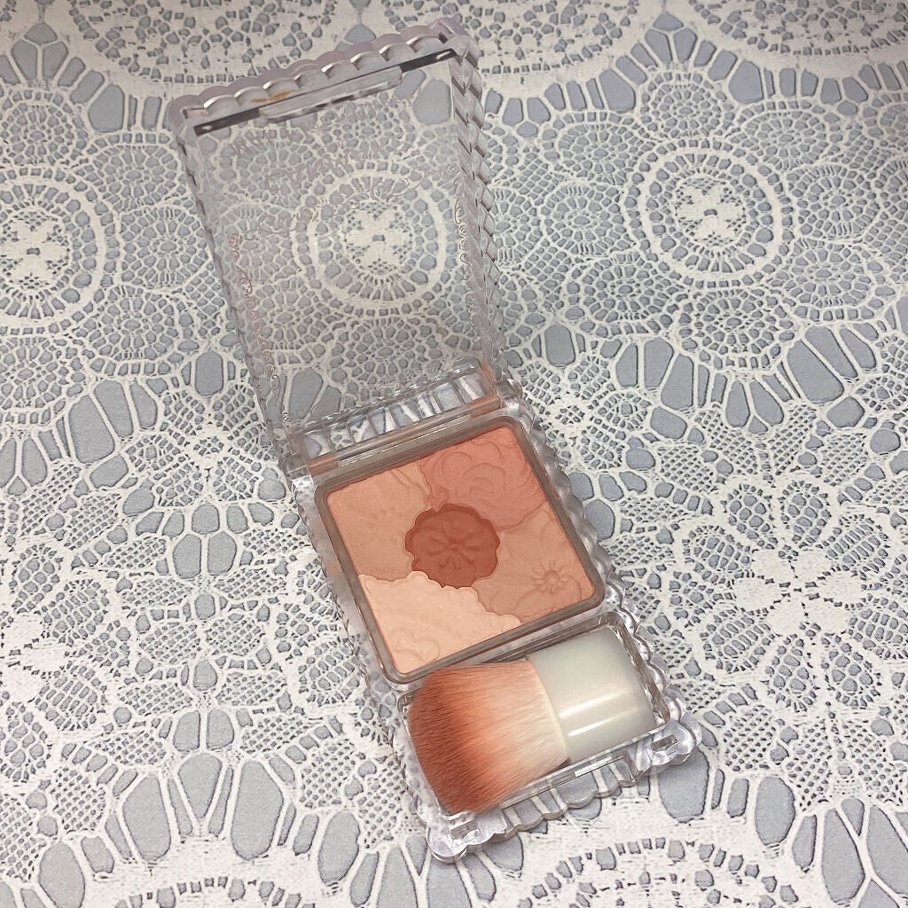 マットフルールチークス/キャンメイク/パウダーチークを使ったクチコミ(2枚目)