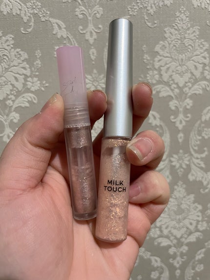 スターリットジュエルリキッドグリッター 08 ラブ フレーク/dasique/グリッターを使ったクチコミ(1枚目)