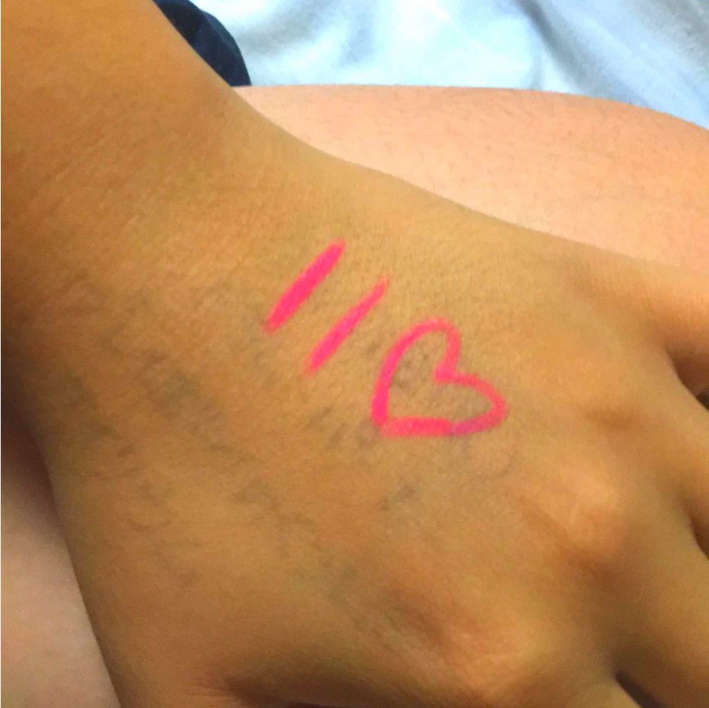 ATカラーアイライナー/セリア/ペンシルアイライナーを使ったクチコミ（2枚目）