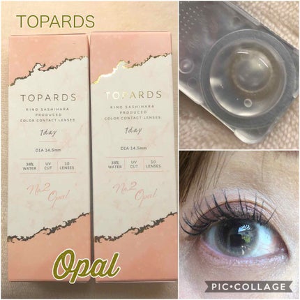 TOPARDS 1day/TOPARDS/ワンデー(1DAY)カラコンを使ったクチコミ(1枚目)