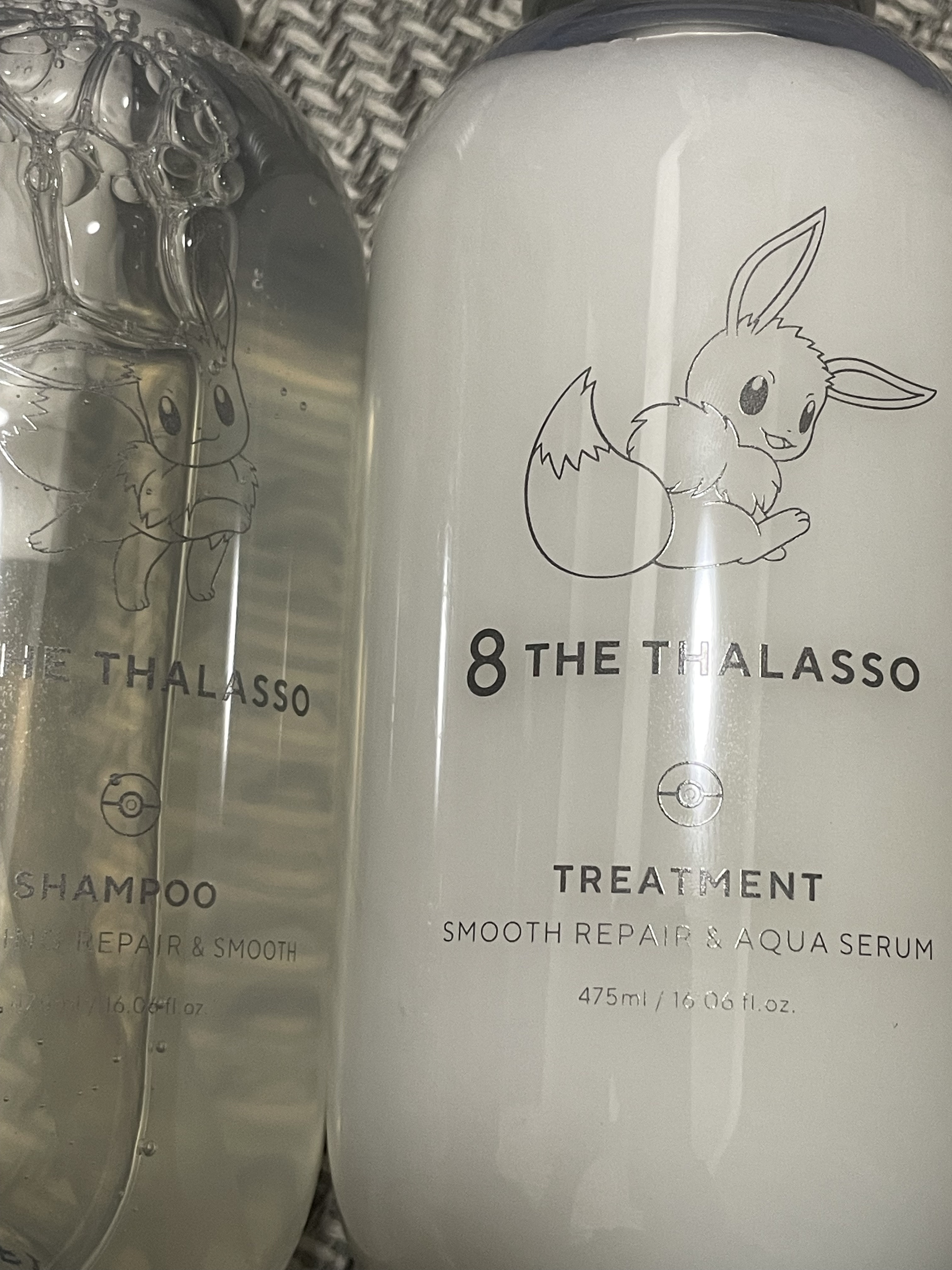 クレンジングリペア＆スムース 美容液シャンプー／スムースリペア＆アクアセラム 美容液トリートメント/エイトザタラソ/市販シャンプーを使ったクチコミ（2枚目）