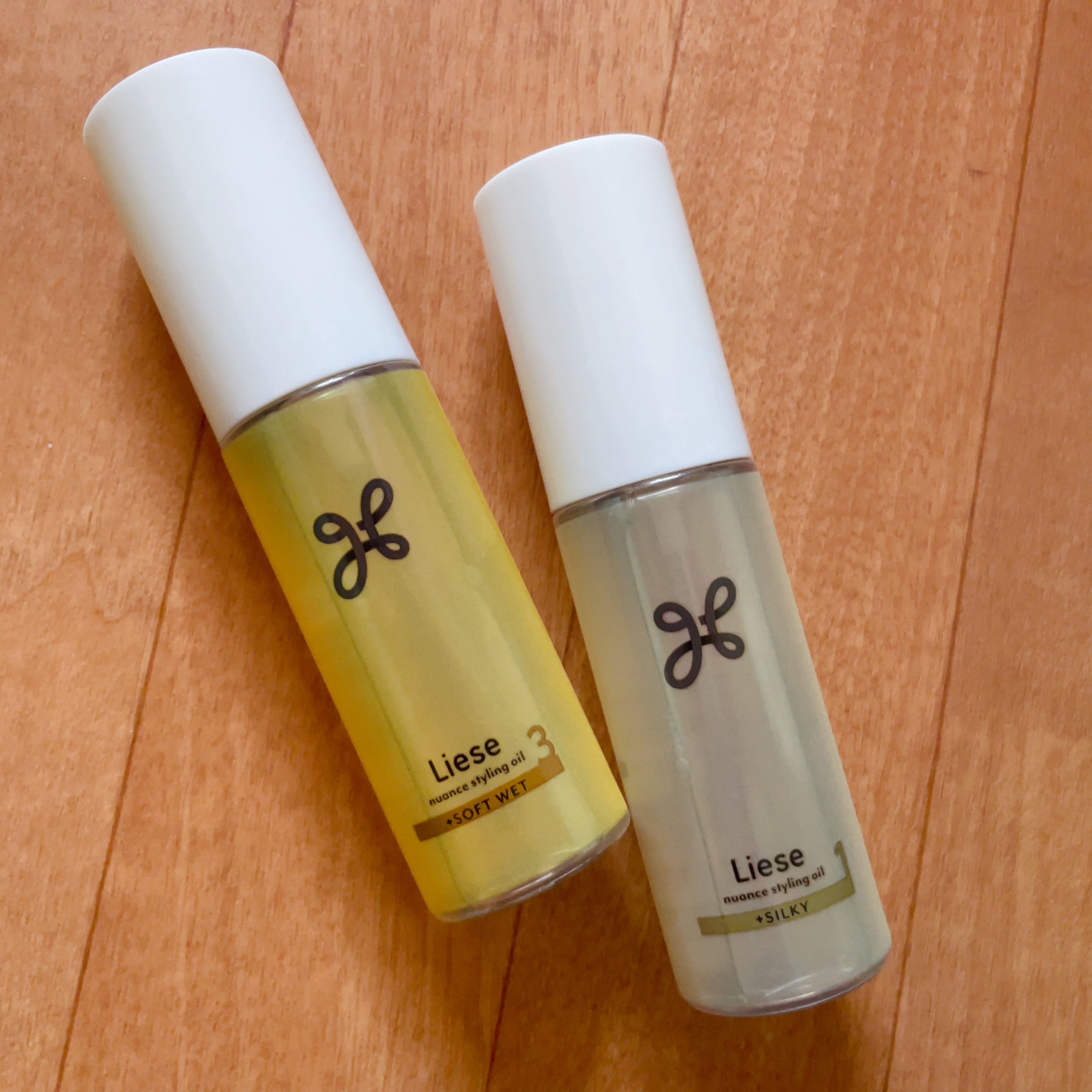 ニュアンススタイリングオイル ＋ソフトウェット/リーゼ/ヘアオイルを使ったクチコミ（1枚目）