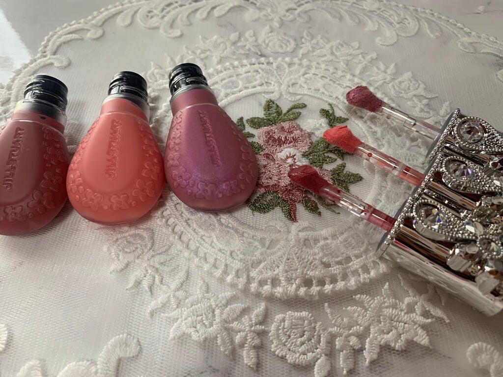 ジルスチュアート ブルームドロップ リップ&チーク シフォン/JILL STUART/リキッドチークを使ったクチコミ(3枚目)