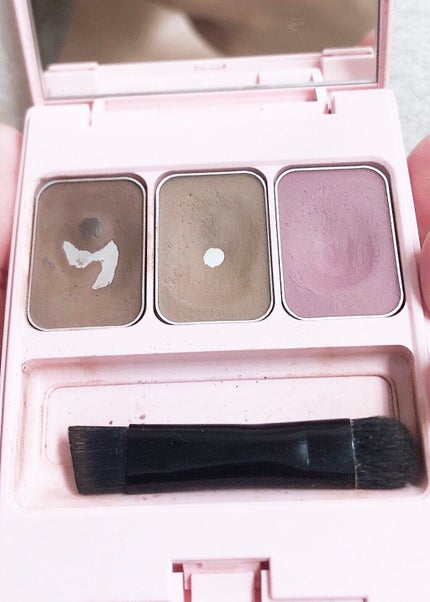 フーミー アイブロウパウダー/WHOMEE/パウダーアイブロウを使ったクチコミ(3枚目)