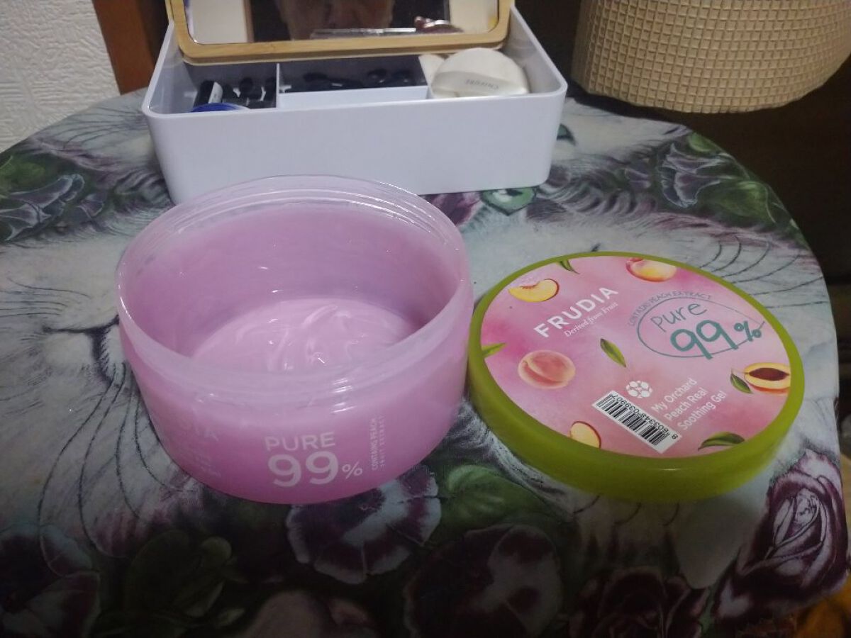 ピーチはちみつゲル/FRUDIA/その他を使ったクチコミ（1枚目）