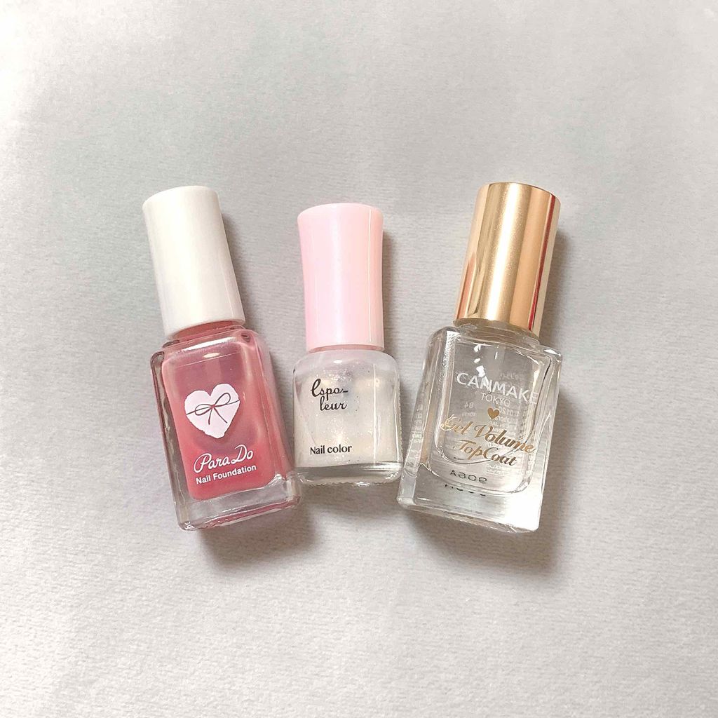 ネイルファンデーション/パラドゥ/マニキュアを使ったクチコミ（2枚目）