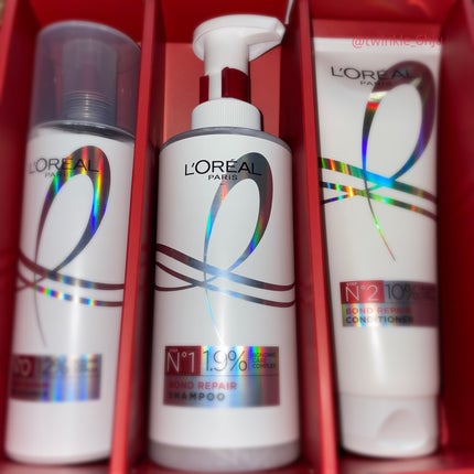 ロレアル パリ ボンド リペア シャンプー/コンディショナー/ロレアル パリ/市販シャンプーを使ったクチコミ(1枚目)