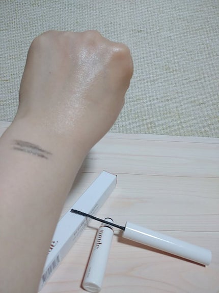 インスパイアマルチフィクサーマスカラ/mude/マスカラ下地を使ったクチコミ(2枚目)