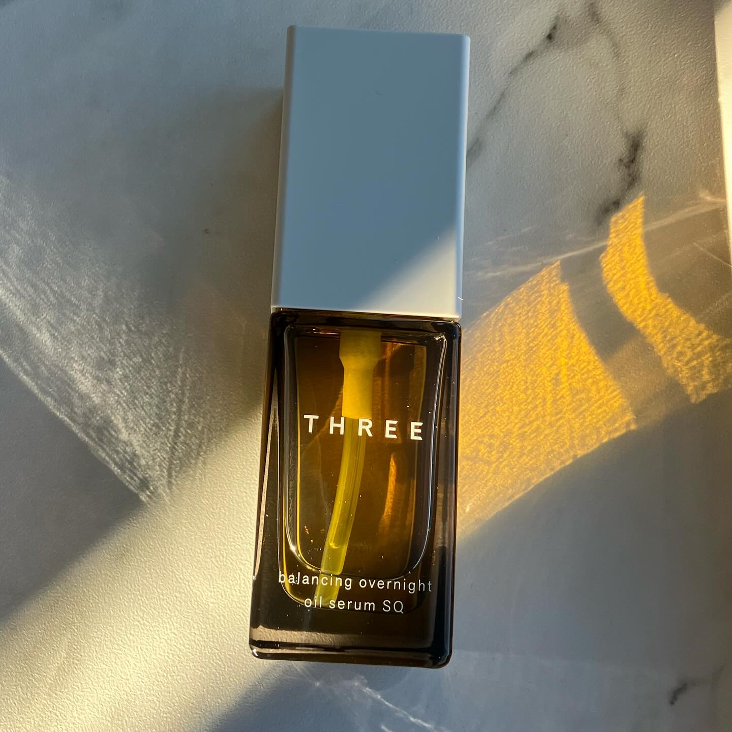 バランシング オーバーナイト オイルセラム SQ/THREE/美容液を使ったクチコミ（3枚目）