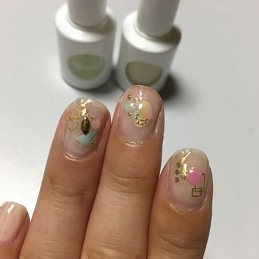 uka top coat shine/uka/ネイルトップコート・ベースコートを使ったクチコミ（1枚目）