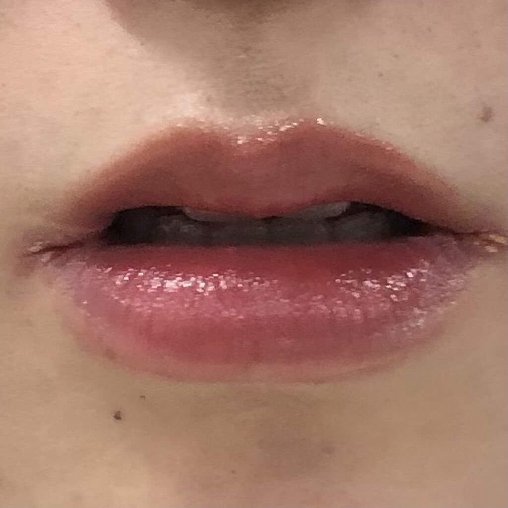 ムードインハンサーリキッドグロウ 03 トゥルーモーメント/hince/口紅を使ったクチコミ（3枚目）