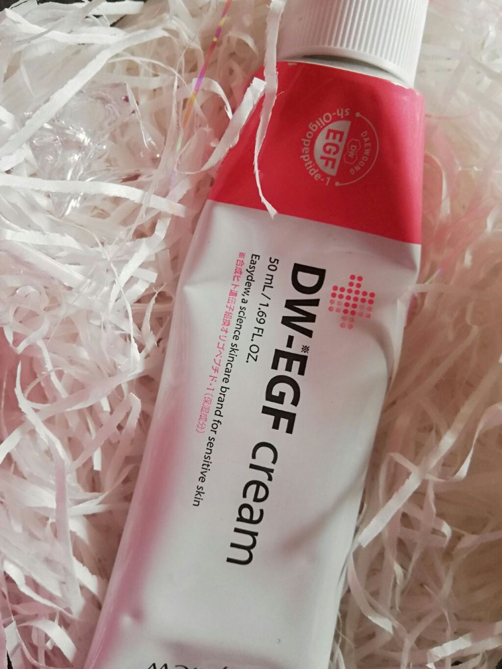 DW-EGF cream/Easydew/美容液を使ったクチコミ（1枚目）