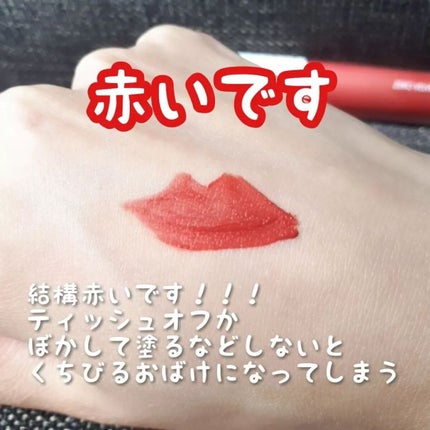 ゼロベルベットティント 10 フィーバー(FEVER)/rom&nd/リップティントの画像