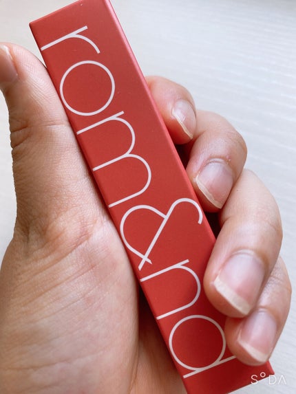 ゼロベルベットティント/rom&nd/リップティントを使ったクチコミ(4枚目)