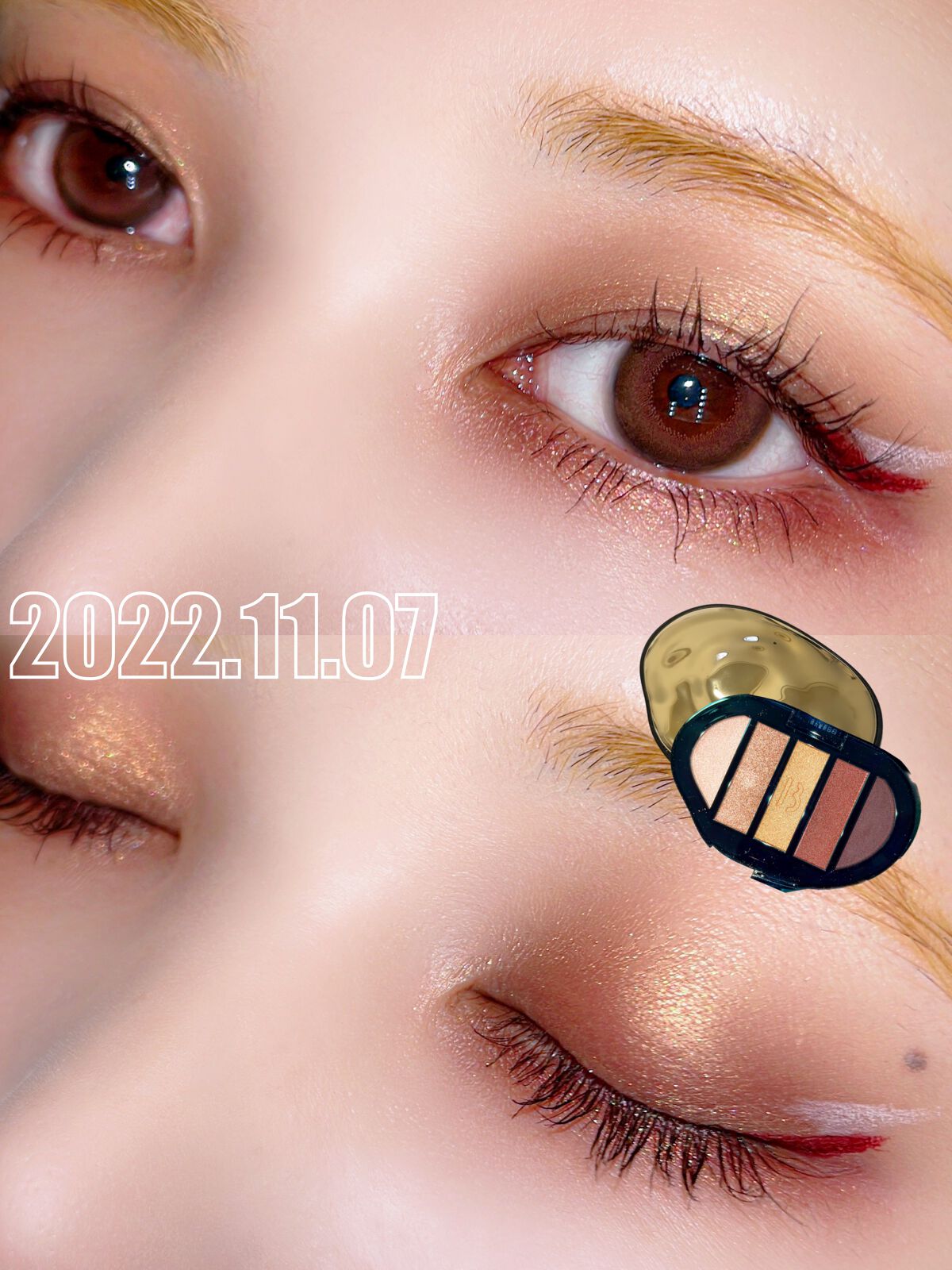 Eyeshadow 5 Colour Compacts/BYREDO/アイシャドウパレットを使ったクチコミ(1枚目)