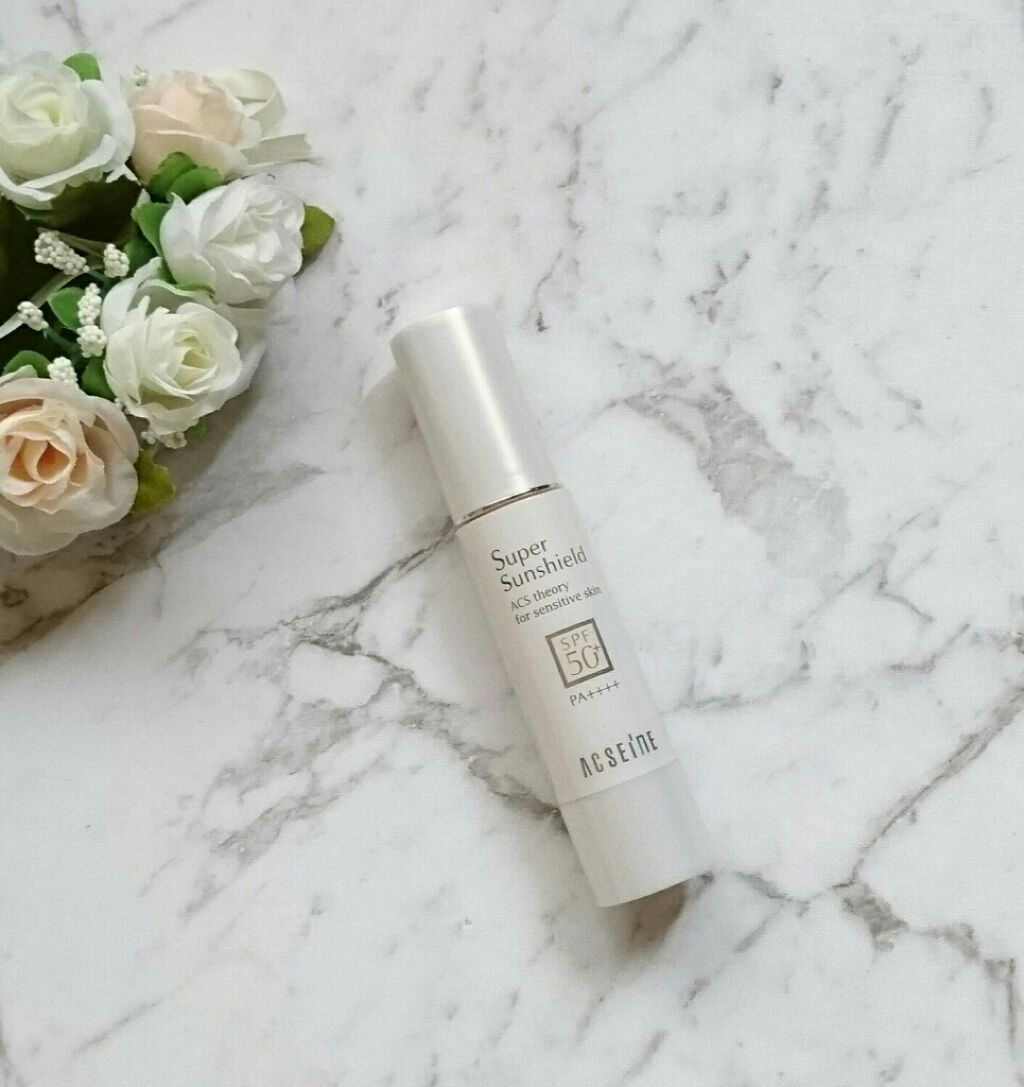 スーパーサンシールド EX<R>/ACSEINE/日焼け止めクリームを使ったクチコミ(1枚目)