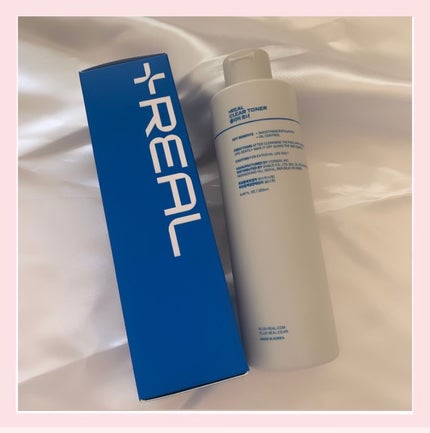 クリアトナー/+REAL/化粧水を使ったクチコミ(3枚目)