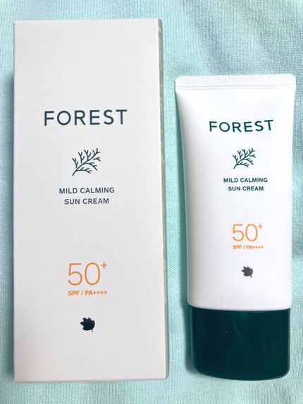 フォレスト マイルドカーミングサンクリーム/FoRest by Greenfinger/日焼け止めクリームを使ったクチコミ(1枚目)