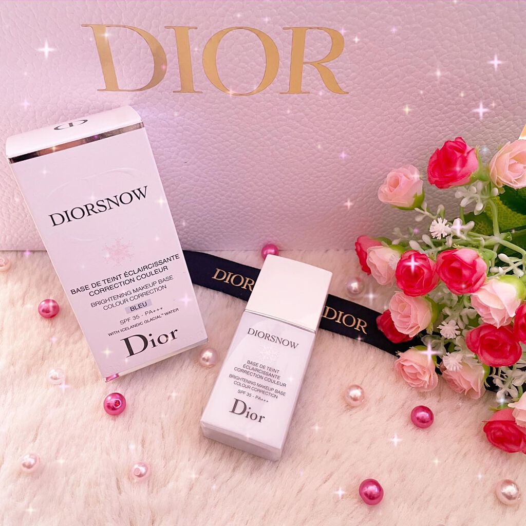【旧】スノー メイクアップ ベース UV35 SPF35／PA+++/Dior/化粧下地を使ったクチコミ（1枚目）