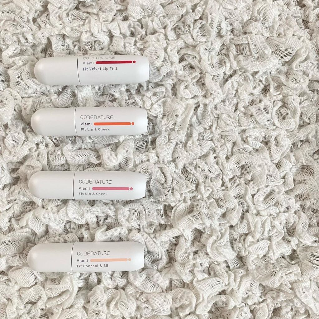 ビアミフィットリップ&チーク/CODENATURE/リップグロスを使ったクチコミ(4枚目)