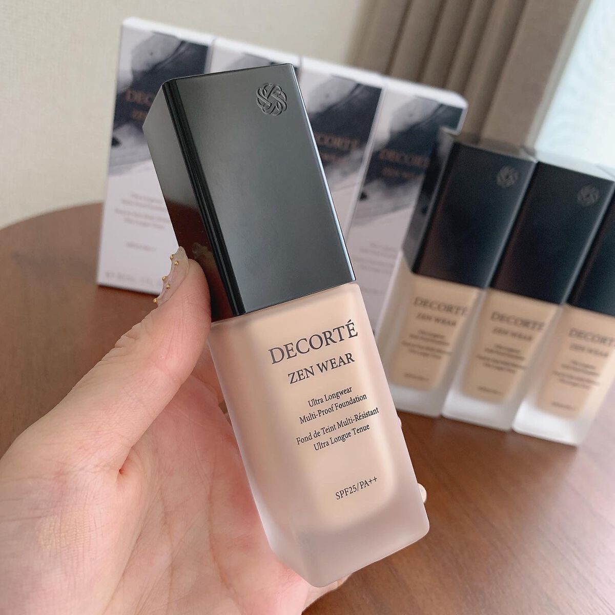 ゼン ウェア フルイド/DECORTÉ/リキッドファンデーションを使ったクチコミ（2枚目）