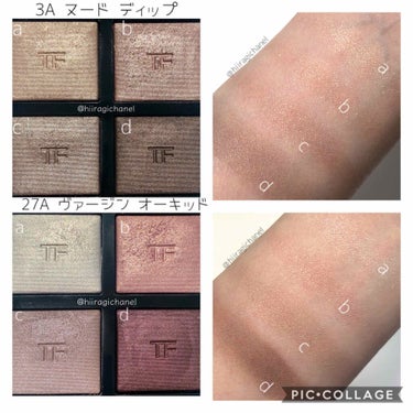 アイ カラー クォード 29 ノワール フュメ/TOM FORD BEAUTY/アイシャドウパレットを使ったクチコミ（2枚目）