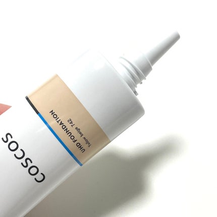 UHDファンデーション742(イエローベージュ)/COSCOS/リキッドファンデーションを使ったクチコミ(4枚目)