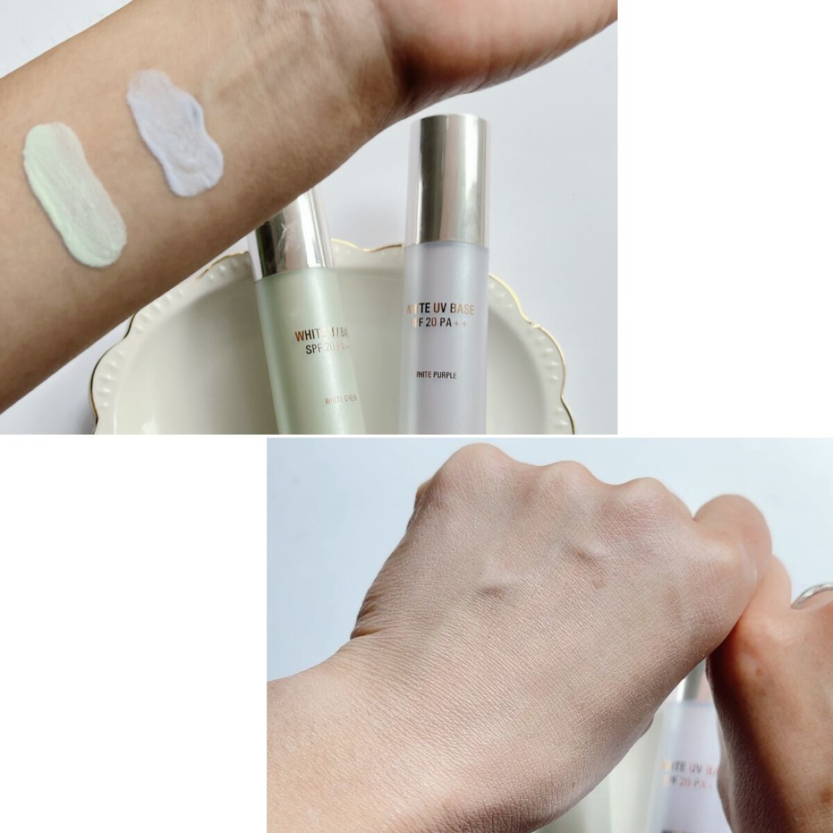 ホワイト ユーブイベース/IPKN/化粧下地を使ったクチコミ（2枚目）