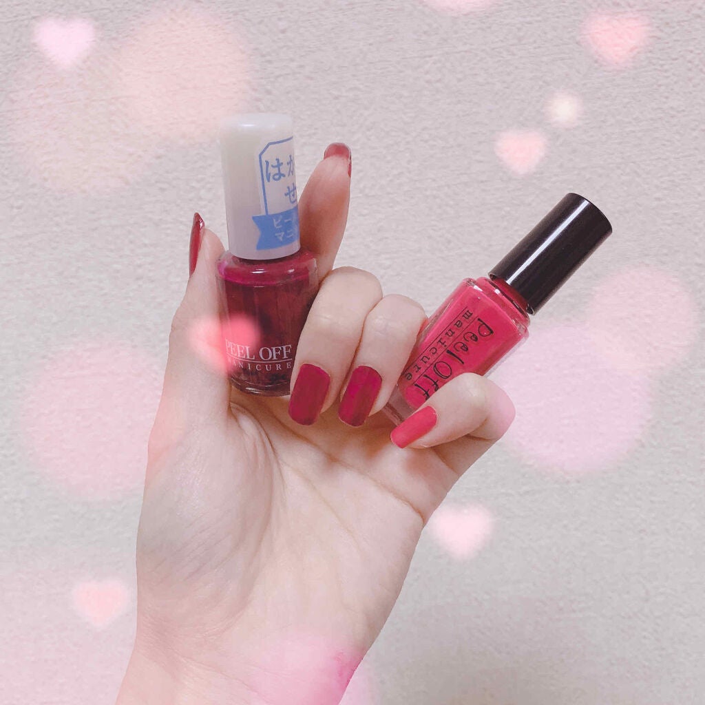 ピールオフマニキュア/キャンドゥ/マニキュアを使ったクチコミ(2枚目)