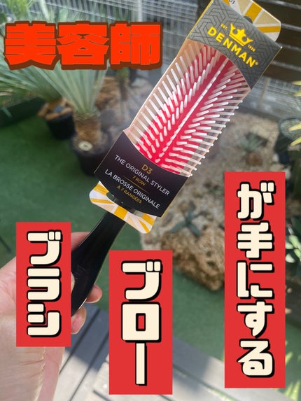 デンマンブラシ D3/DENMAN/ヘアブラシを使ったクチコミ(1枚目)