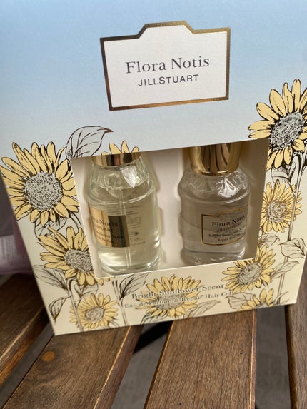 ブライトサンフラワー オードパルファン&リペアヘアオイル/Flora Notis JILL STUART/その他キットセットを使ったクチコミ(1枚目)