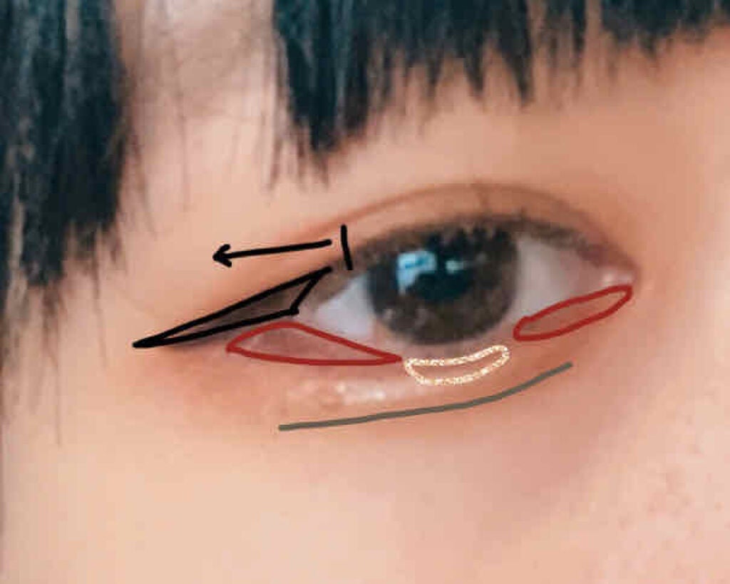 ティアー アイライナー/ETUDE/リキッドアイライナーを使ったクチコミ(3枚目)