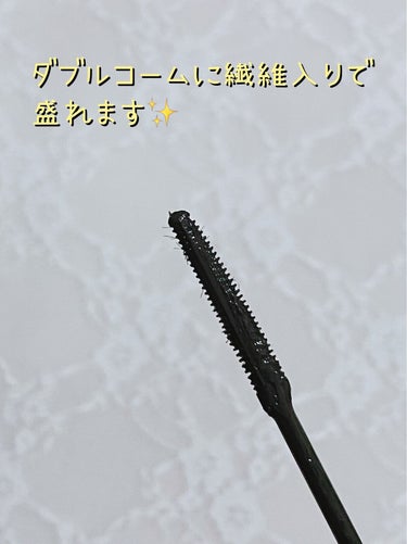 耐久カールマスカラ 01 ブラック/CEZANNE/マスカラを使ったクチコミ（2枚目）