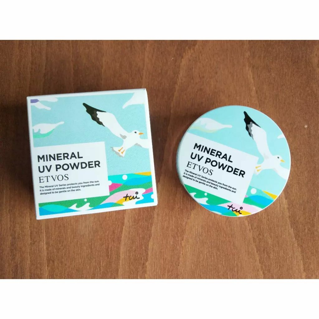 ミネラルUVパウダー ペールラベンダー(松尾たいこ氏限定デザイン)/エトヴォス/ルースパウダーを使ったクチコミ（1枚目）