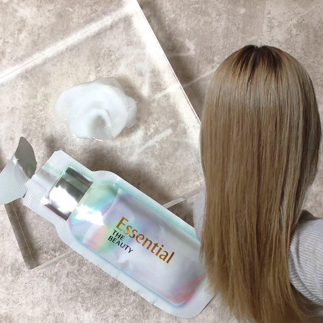 ザビューティ うるツヤチャージヘアパック/エッセンシャル/ヘアマスク・ヘアパックを使ったクチコミ（2枚目）