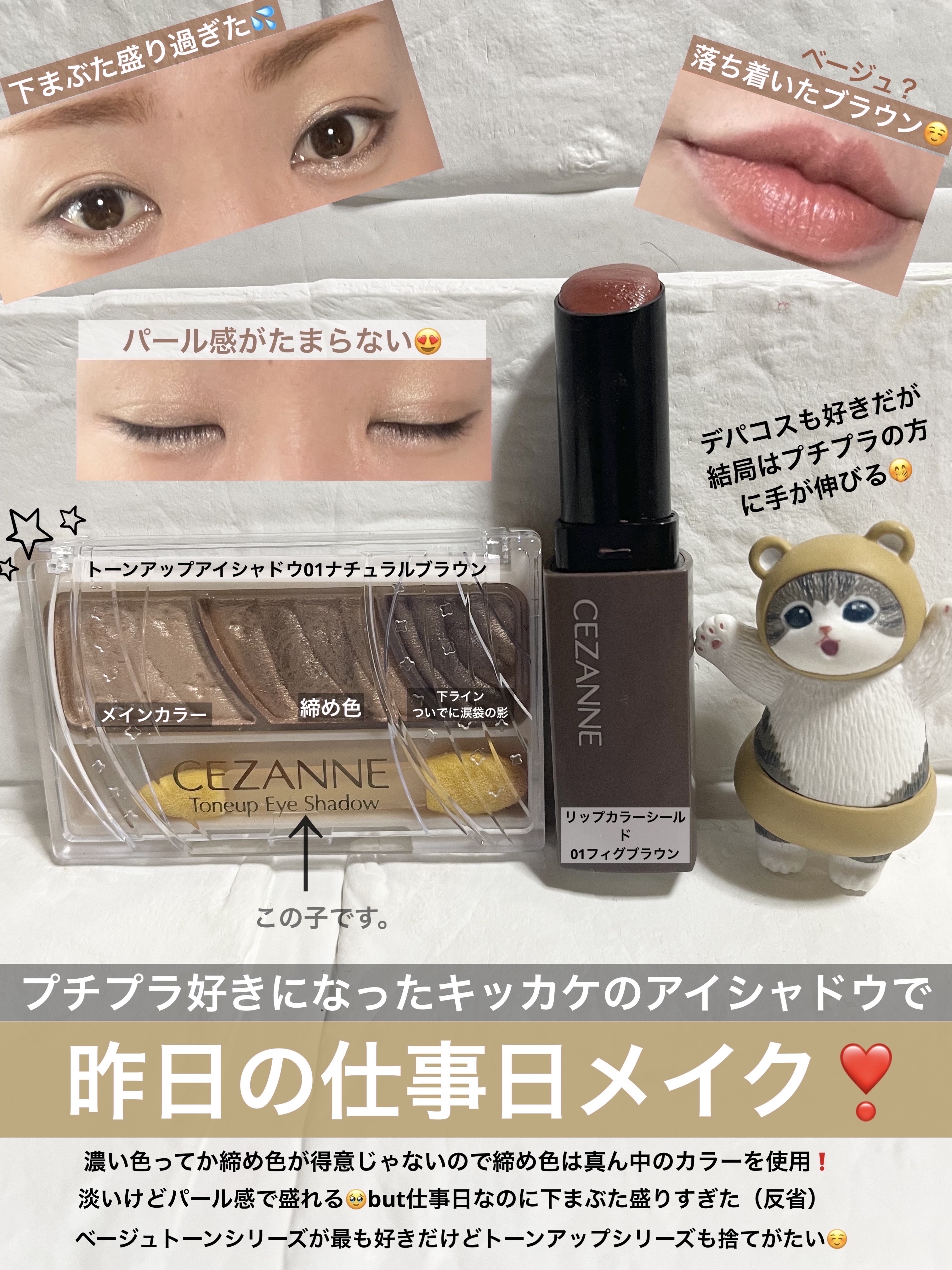 リップカラーシールド/CEZANNE/口紅を使ったクチコミ（1枚目）