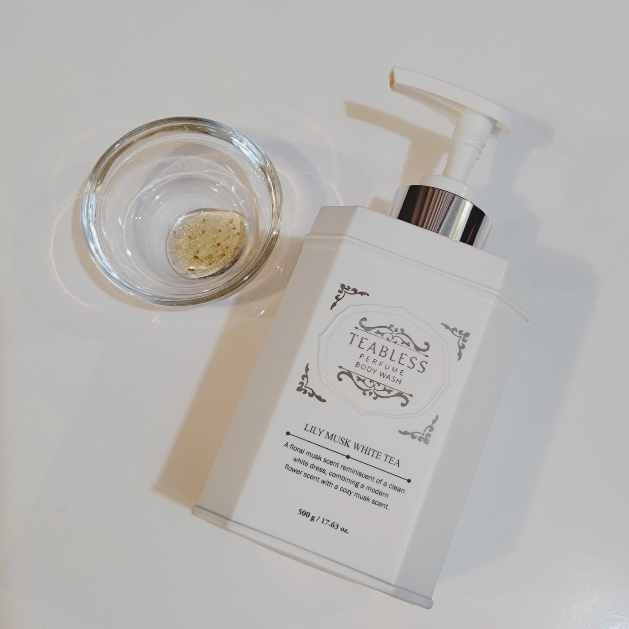 パフュームボディウォッシュ リリームスクホワイトティー/TEABLESS/ボディソープを使ったクチコミ（2枚目）