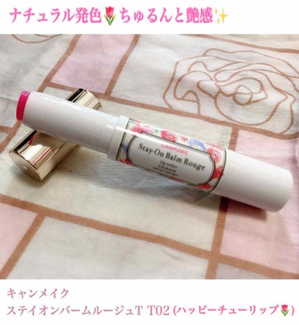 ステイオンバームルージュ/キャンメイク/口紅を使ったクチコミ(1枚目)