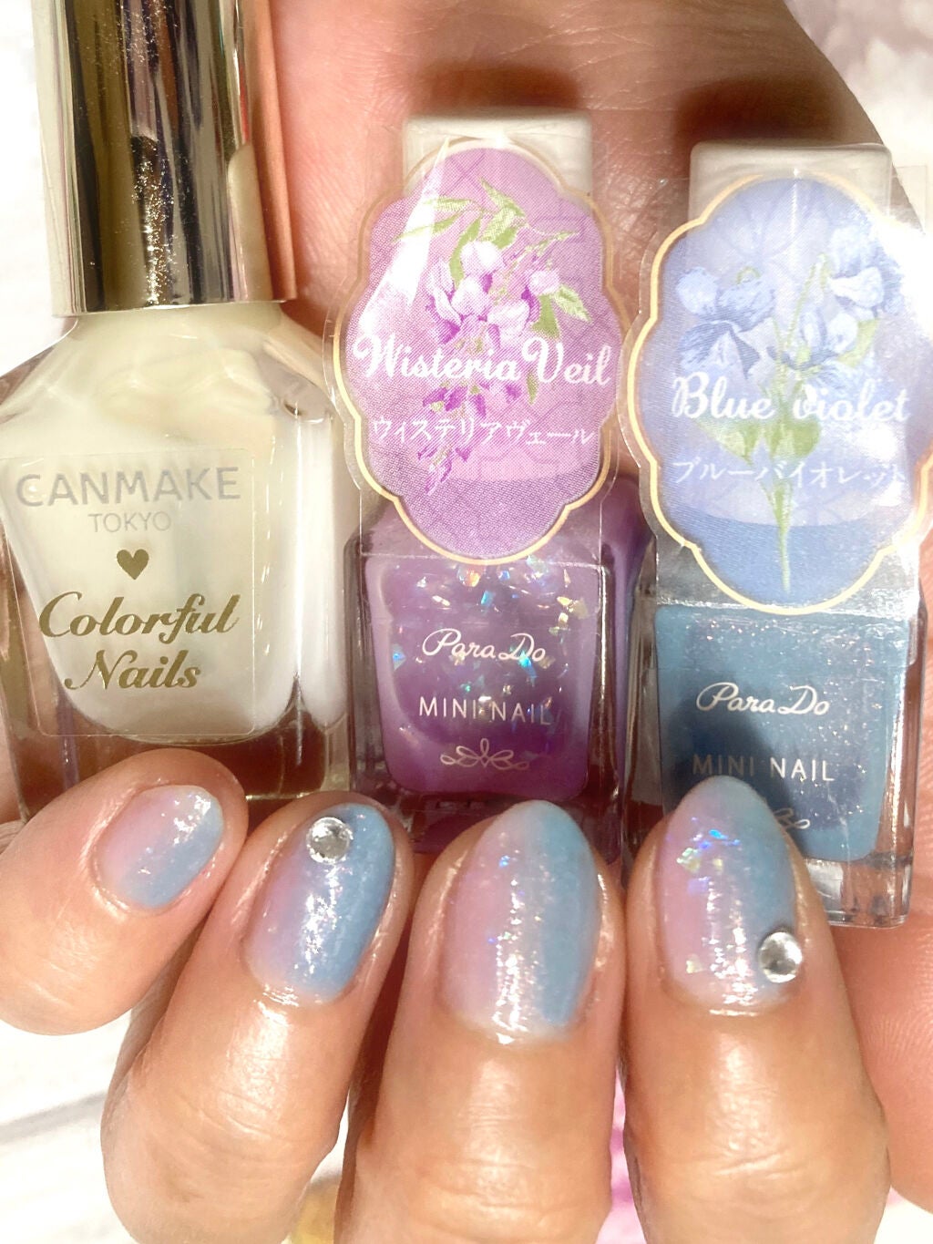 カラフルネイルズ/キャンメイク/マニキュアを使ったクチコミ(1枚目)