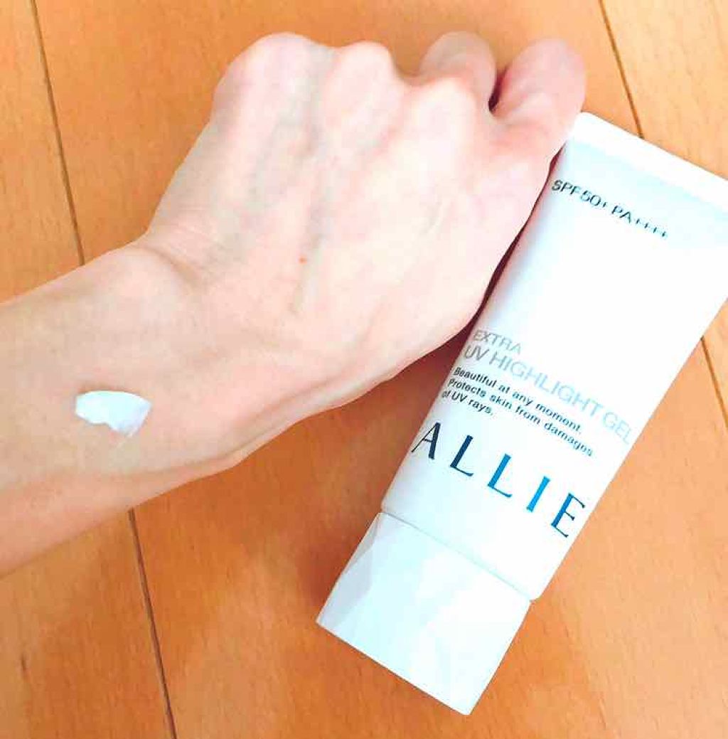 エクストラUV ハイライトジェル/アリィー/日焼け止めジェルを使ったクチコミ（2枚目）