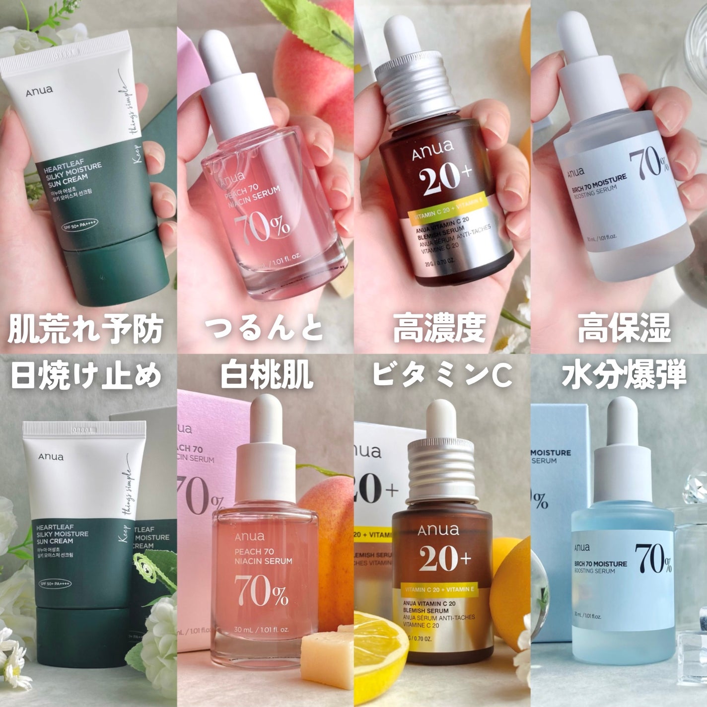 シラカバ70%水分ブースティングセラム/Anua/美容液を使ったクチコミ(2枚目)