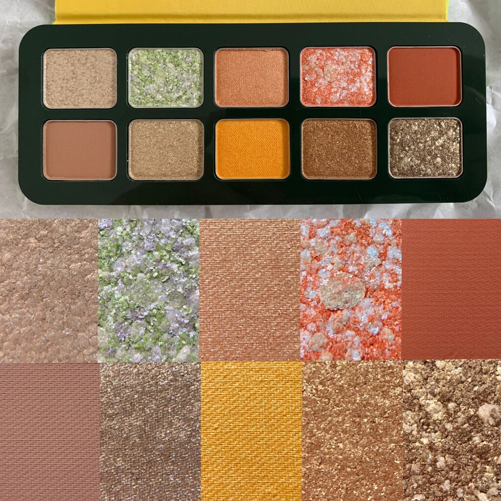 マッチャ ジェノワーズ アイ パレット /shu uemura/アイシャドウパレットを使ったクチコミ(2枚目)