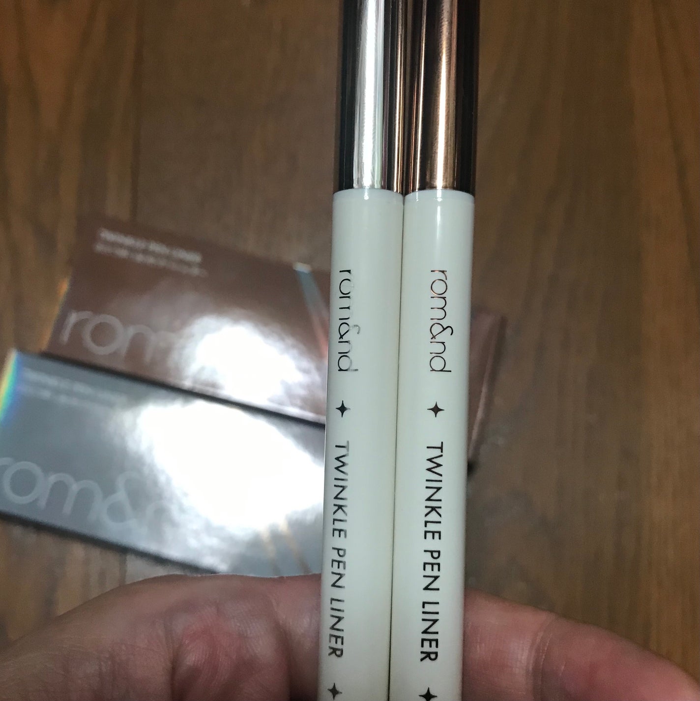 トゥインクルペンライナー/rom&nd/リキッドアイライナーを使ったクチコミ(2枚目)