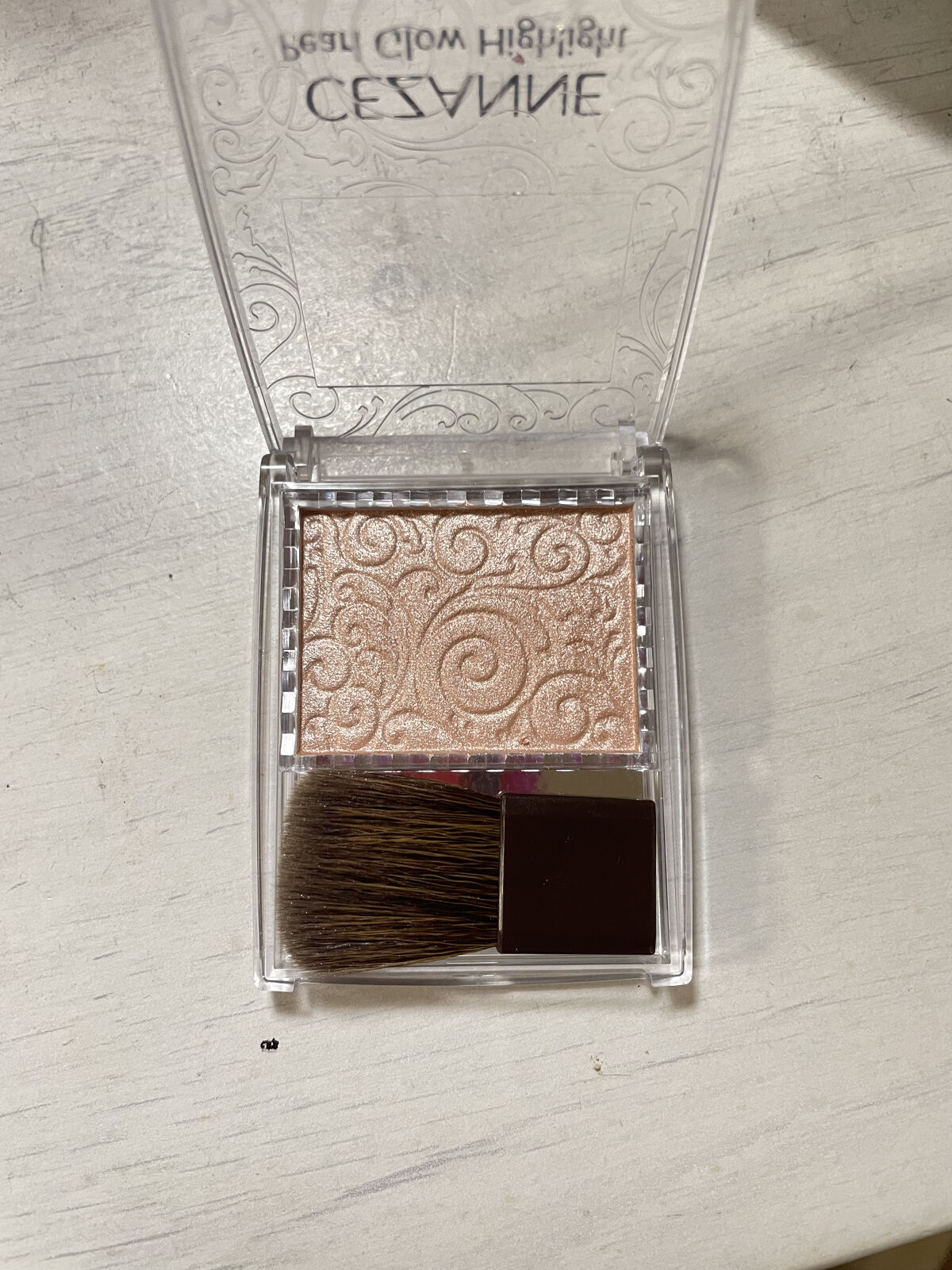 パールグロウハイライト/CEZANNE/パウダーハイライトを使ったクチコミ（2枚目）